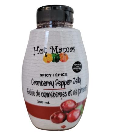 Hot Mamas Spicy Cranberry Pepper Jelly in Squeezable Bottle 300ml