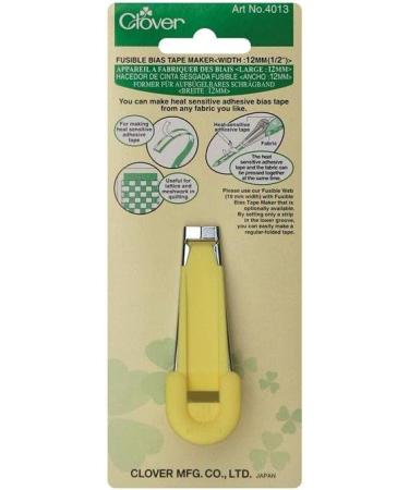 Clover Fusible Bias Tape Maker Bundle - 5 Sizes (1/4 3/8 1/2 3/4 1) - Buy Online on GoSupps.com