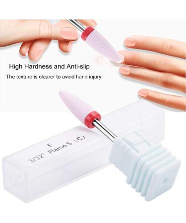 Professional Ceramic Nail Drill Bit for Manicure - Ideal for Grinding, Polishing, Peeling, and Carving - Nail Art Tool (02#) - Buy Online on GoSupps.com
