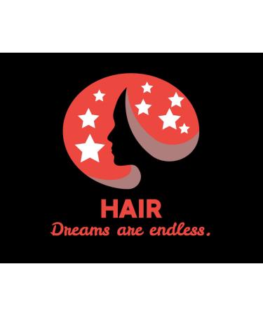 100-Piece Black Hair Ties for Thick and Curly Hair - Hair Dreams Collection - Buy Online on GoSupps.com