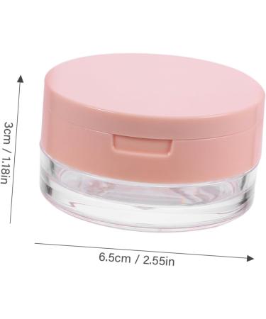 Outanaya 2pcs Portable Powder Box Blusher Powder Jar Face Powder Jar Foundation Powder Jar Kit Black Plastic - Buy Online on GoSupps.com