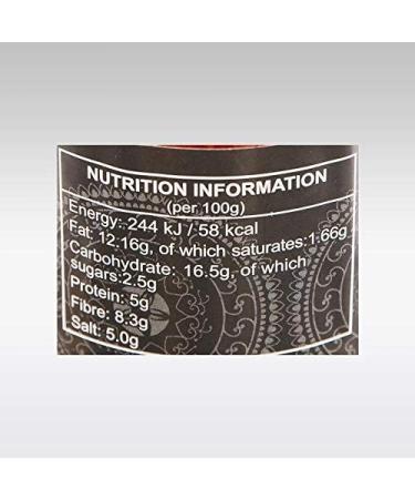 Ferns Vindaloo Curry Paste | Perfect for Grilling Marinating Stir-Frying | Fiery Paste | Vegan Vegetarian & Halal | Gluten Free (GF) | Free from Artificial Colours and Flavours | 380g Jar - Buy Online on GoSupps.com
