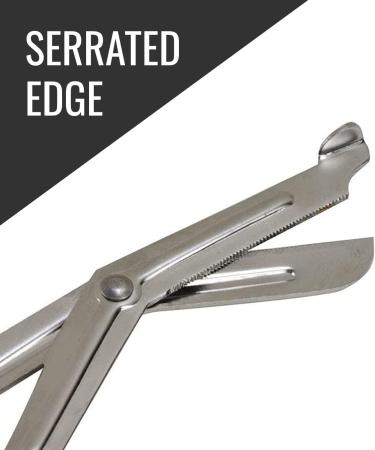 Briggs 7.5 Inch Black Trauma Shears | Nursing & Paramedic Bandage Scissors - Buy Online on GoSupps.com