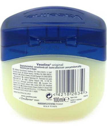 Buy Vaseline Original Protecting Jelly - Perfume-Free Pack of 3 (3 x 100ml) - International Shipping Available - Buy Online on GoSupps.com