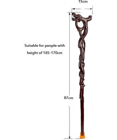 Adjustable Crutches Multifunctional Crutches Environmentally Friendly Wooden Materials Healthy Ergonomic Large Handle Suitable for People with Leg Inconvenience Hiking Crutches Hello 85cm - Buy Online on GoSupps.com