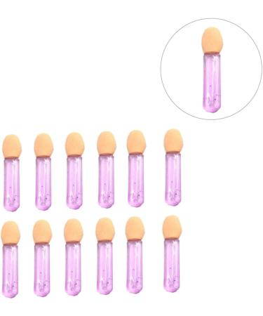 Healeved 200 Pcs Women Eyeshadow Brush Women Eyeshadow Applicator Eyes Makeup Beauty Sponge 3.6X1.2 cmx2pcs Violetx2pcs - Buy Online on GoSupps.com