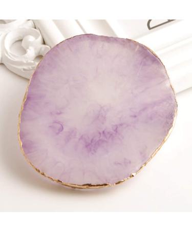 SSDecor Resin Nail Art Palette - Purple Mixing Tray for Nail Painting and Makeup - Buy Online on GoSupps.com