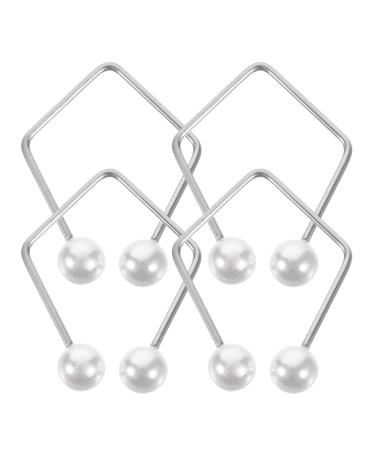 Healvian Entra neur de Fossettes M talliques 4 Pi ces Kit Sculpteur Visage Portable Unisexe pour Joues Boules Exercice Facial Beaut Quotidienne