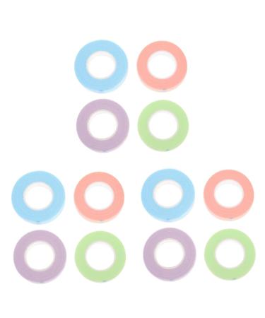 minkissy 12 Rolls Eyelash Eyelid Tape Lash Extension Eyelash Adhesive Tapes Pink Tools Eyelash Lifting Tapes Eyelash Tape Eyelash Fabric Tape Eyelash Tools Non-woven Fabric Extend