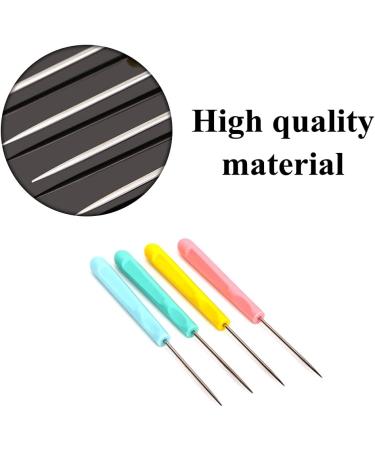 4 Pcs Plastic Handle Scratch Awl sewing DIY Tool Set for Handicrafts - Buy Online on GoSupps.com
