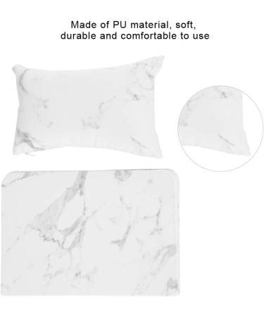 Nail Art Hand Pillow Environmentally Friendly Nail Arm Rest Space Saving Exquisite for Nail Trainer Nail Care Nail Salon for Reduce Hand Pressure(white) - Buy Online on GoSupps.com