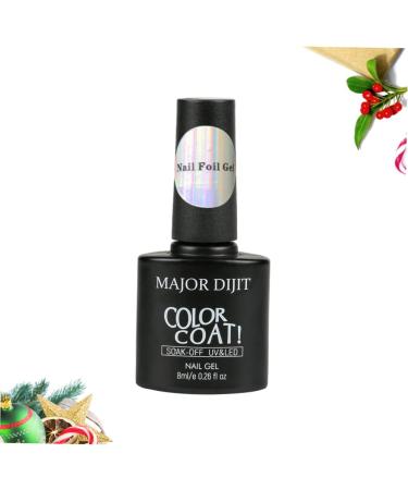 Healeved Nail Tips Transfer Manicure Diy Art Nail Tips Decorations Glue Holographic Nail Stickers Nail Art Foil Glue Nail Foil Sticker Glue Nail Gel Polish Glue Artificial Nails Repair Glue 7*3.3*1cm Black - Buy Online on GoSupps.com