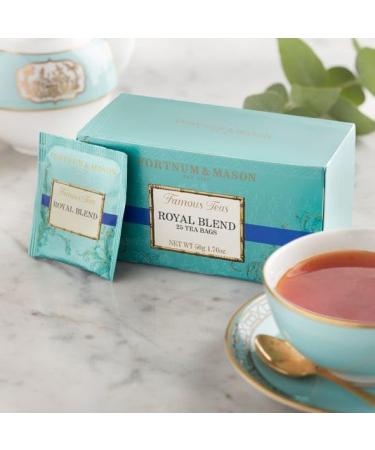 Tea Bags Bundle which Contains Fortnum Mason London Royal Blend Tea - 25 Tea Bags Including Grocery List Card - Buy Online on GoSupps.com