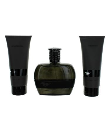 Mustang Black by Mustang 3 Piece Gift Set for Men