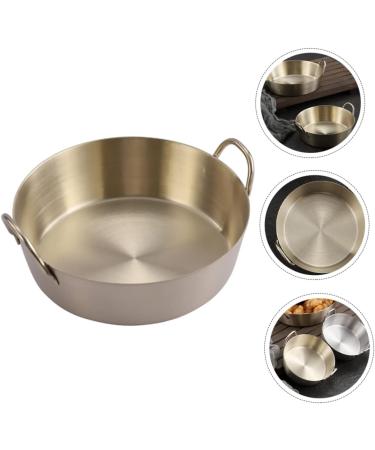 Milisten 3pcs Sauce Dish Round Serving Plate Sauce Container Soy Dipping Bowls Appetizer Dish for Home Household Sauce Serving Dish Appetizer Plate Stainless Steel The Dish Korean re-usable 8X8CMx3pcs Goldenx3pcs - Buy Online on GoSupps.com