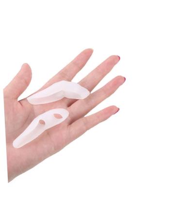 LALAFINA Silicone Gel Toe Spreaders for Bunions - 2pcs Bunion Spacers for Men and Women - Curly Gel Separators Orthotics for Straightening and Protecting Little Bunions - Buy Online on GoSupps.com