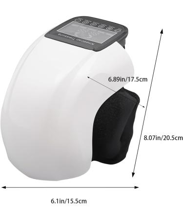 JAYEUW Cordless Knee Massager Infrared Heating for Joint Pain Relief & Swelling | Ideal for Osteoarthritis - Buy Online on GoSupps.com