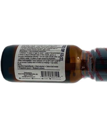 Dr Sana Alivia Aftas Liquid Oral Analgesic Antiseptic for Canker/Mouth Sore Relief - 0.5 Oz - Buy Online on GoSupps.com
