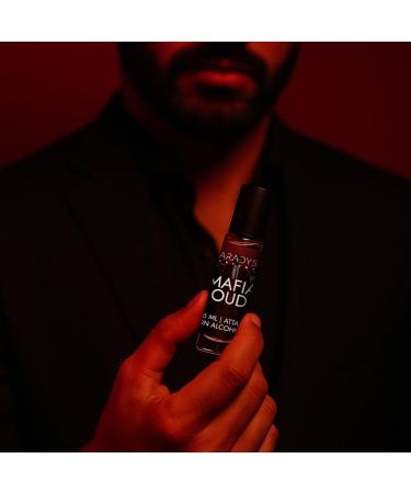 Oud Attar Perfume Non-Alcoholic Fragrance Oil 6 ML Oud and Sandalwood Scent - Buy Online on GoSupps.com