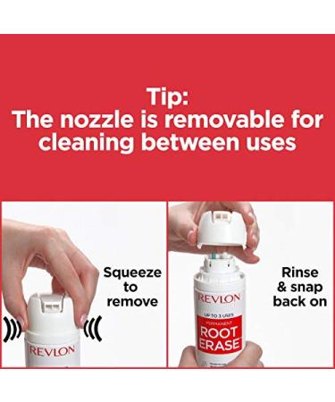 Revlon Permanent Hair Color Dye - At-Home Root Erase + Applicator Brush - Burgundy (4B) - 100% Gray Coverage - 3.2 Fl Oz - Buy Online on GoSupps.com