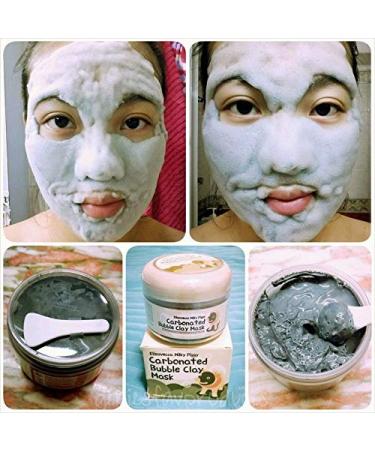 Elizavecca Milky Piggy Bubble Clay Mask 100g - Deep Cleansing & Exfoliating - Buy Online on GoSupps.com