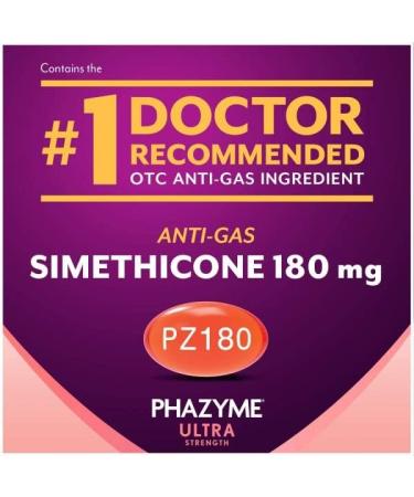 Phazyme Ultra Strength Gas & Bloating Relief Fast Gels - 12 Pack - Buy Online on GoSupps.com