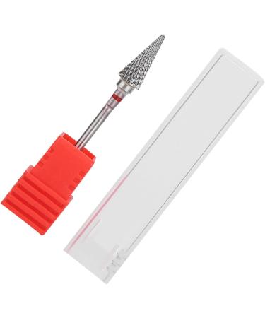 Tungsten Steel Manicure Drill Bits Perfect Grinding Effect for Processing Nails Glass Plastic Metal and More (red mark) - Buy Online on GoSupps.com
