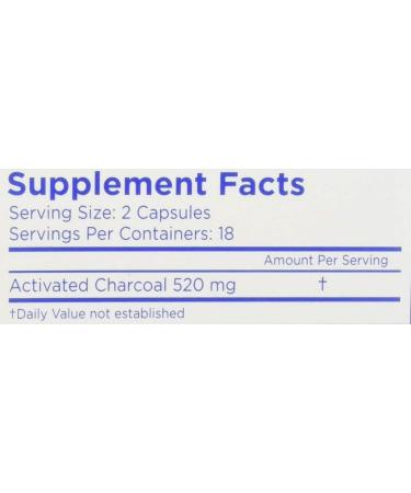 CharcoCaps 260 mg Capsules 36 ea (Pack of 3) - Buy Online on GoSupps.com