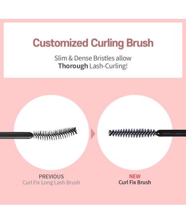ETUDE Curl Fix Mascara 1 Black | Long-Lasting Curl 24H Technology - New Formula - Buy Online on GoSupps.com
