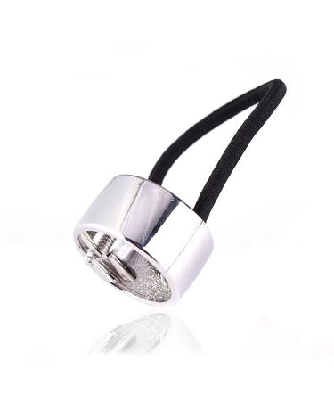 4 PCS Glitter Hair Cuff Elastic Scrunchies - Gothic Punk Hair Ties for Women Girls (Gold, Silver, Rose Gold, Black) - Buy Online on GoSupps.com