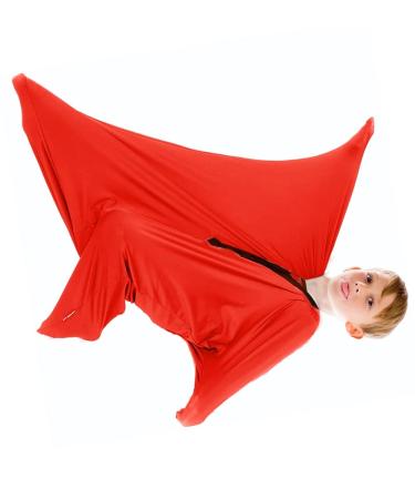 Sensory Socks for Kids Stretchy Sensory Sox That Relaxes The Body Perfect for Children with Sensory Processing Disorder (Color : Red Size : M-119 * 69 cm) M-119*69 cm Red