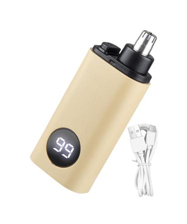 Besreey Nose Clippers For Men Ear Hair Trimmer For Men Rechargeable - Mens Grooming Tool IPX7 Waterproof Ear Hair Removal For Nose Ears Men Women Blue