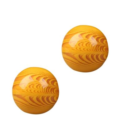 Healeeved 2st Health Ball from Seewide Body massage Lacrosse balls Hands Hands Muscle Roll Massage Balls for the Hands Chinese Baoding Balls Natural Harz Synthesis Yoga Fascie