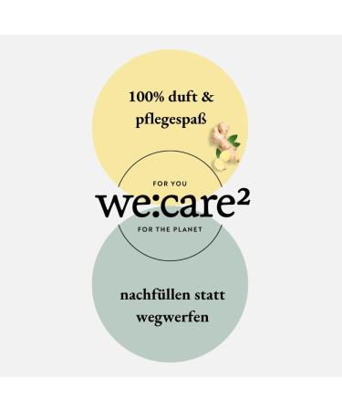  we:care2 we:care Powdered soap (granules) for mixing ginger/bergamot 29 g for 250 ml of sustainable and vegan soap free of silicone parabens and microplastics Powdered hand soap - Buy Online on GoSupps.com