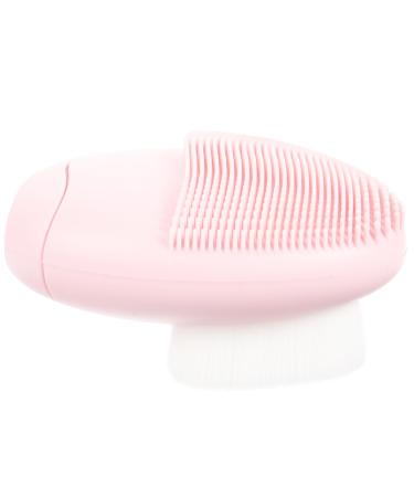 Facial Cleaning Brush Pink Makeup Double Sided Makeup Soft Bristle Cleaning Brush Makeup Pink Facial Cleansing Brush for Women Facial Brush Scrub face Miss
