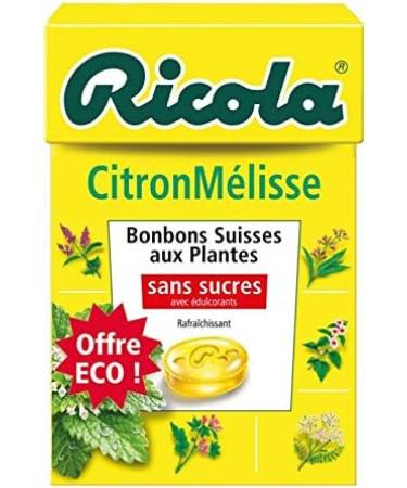 Ricola Lemon Balm Candy Box 50 g Pack of 3 - Buy Online on GoSupps.com