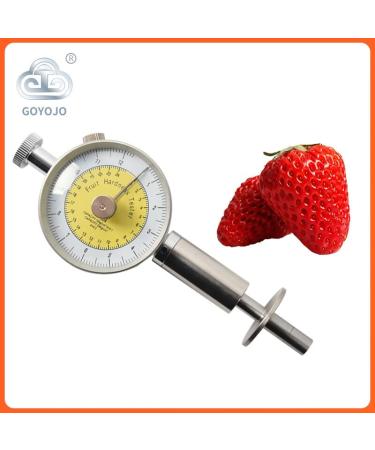 Portable Pointer Fruit Hardness Tester Fruit Penetrometer for Apples Pears Grapes Oranges Bananas Berries Cherries - Buy Online on GoSupps.com