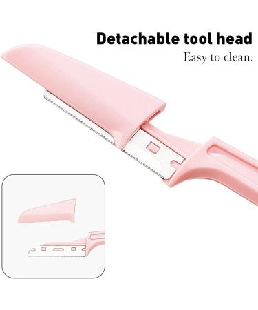 6PCS Fold Eyebrow Razors & Dermaplaning Blades Kit for Women and Men - Buy Online on GoSupps.com