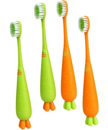 Minkissy 8-Pack Cartoon Manual Toothbrushes for Kids - Gentle Contour Travel Toothbrushes for Toddlers & Children - Buy Online on GoSupps.com