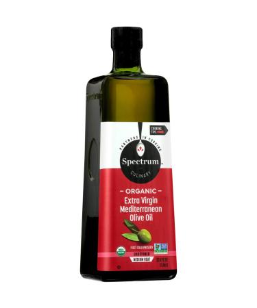 Buy Spectrum Organic Mediterranean Extra Virgin Olive Oil - 33.8 Oz | Premium Quality - Buy Online on GoSupps.com