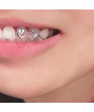 NOTYAZ Tooth Gem Kit - DIY Teeth Jewelry Starter Kit with 30Pcs Crystals - Butterfly & Tulip/Heart-Shaped Gems - Includes Glue and Light - Great Tooth Jewelry Set - Buy Online on GoSupps.com