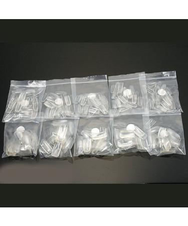500 Transparent French False Acrylic Nail Tips & Pink Nail Clipper - Premium Nail Art Supplies for Stunning Manicures - Buy Online on GoSupps.com