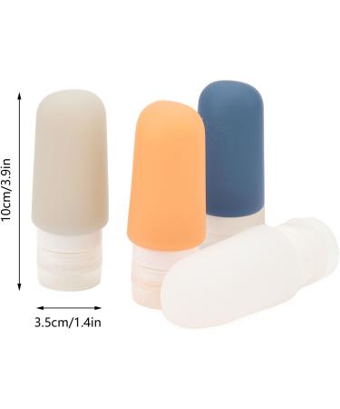 GYZOUKA Travel Container Set 59ML Eco-Friendly Wear-Resistant Silicone Travel Container Compact for Shower Gel - Buy Online on GoSupps.com