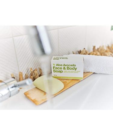 Forever Aloe Avocado Face & Body Soap - Hydrating Cleanser for Skin - Buy Online on GoSupps.com