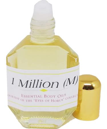 One Million - Type PR For Men Scented Body Oil Fragrance Roll-On - Gold - 1/2 oz. - ID#32243 0.5 Fl Oz (Pack of 1)