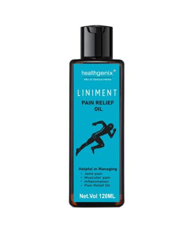 Blend with Clove Camphor Turmeric Menthol Eucalyptus Wintergreen & Nirgundi Oil | Relief from Muscle Knee Joint Pain & Back Pain | Blue