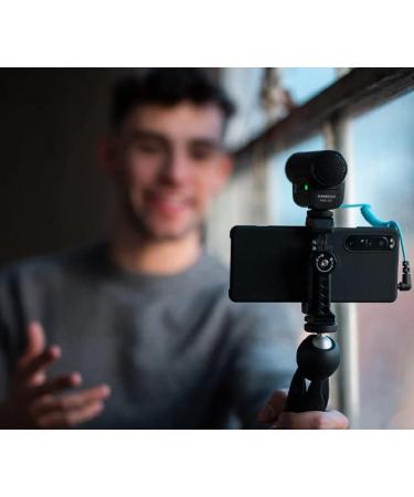 Sennheiser MKE 400 Directional On-Camera Shotgun Microphone - 3.5mm TRS/TRRS Connectors for DSLR, Mirrorless & Mobile - Buy Online on GoSupps.com