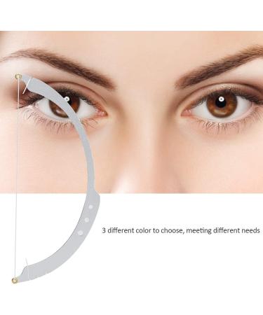 Eyebrow Marker Ruler Brow Mapping Tool Microblading Line Marker Ruler Mapping Eyebrow Ruler Eyebrow Mapping String Tool Ruler Makeup Eyebrow Measuring Tool With 10pcs Thread Silver - Buy Online on GoSupps.com