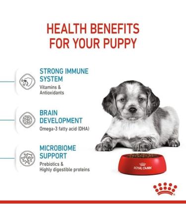 Royal-Canin Medium Puppy Dry Dog Food 17 Lb. - Buy Online on GoSupps.com
