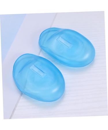 FOMIYES 4 Pairs Ear Plugs Ear Cover Salon Ear Heat Protector Hair Salon Ear Caps Ear Shower Cap Blue Hair Toner Hair Dye Accessories Hair Dye Tools Dye Silicone Ear Water Proof Shield - Buy Online on GoSupps.com